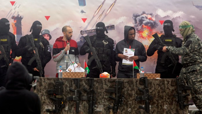 Hamas frees five hostages as first phase of ceasefire nears end