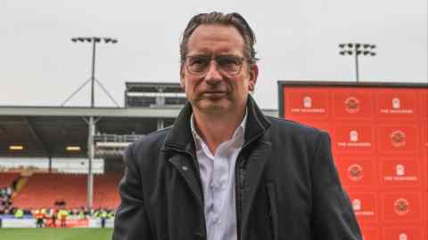 Simon Sadler at Blackpool Football Club