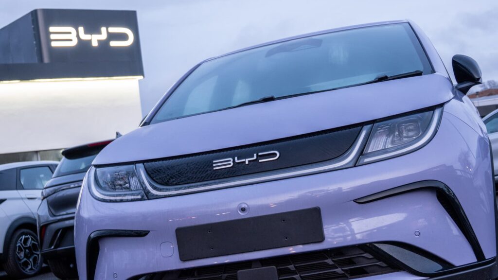 BYD shares rally after rolling out new technology it claims charges EVs in five minutes