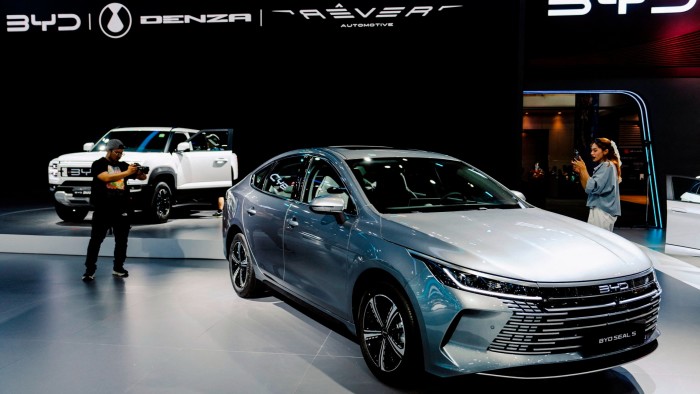 BYD’s Seal 5 at the 2025 Bangkok International Motor Show