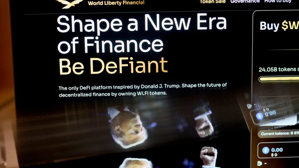 Trump World Liberty Financial crypto sold $550 million in tokens