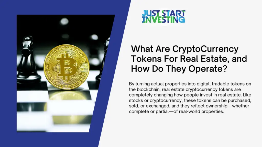 How Cryptocurrency Is Changing Real Estate 3 what are cryptocurrency tokens for real estate and how do they operate