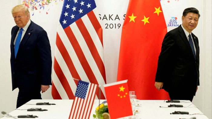 US President Donald Trump with China’s President Xi Jinping