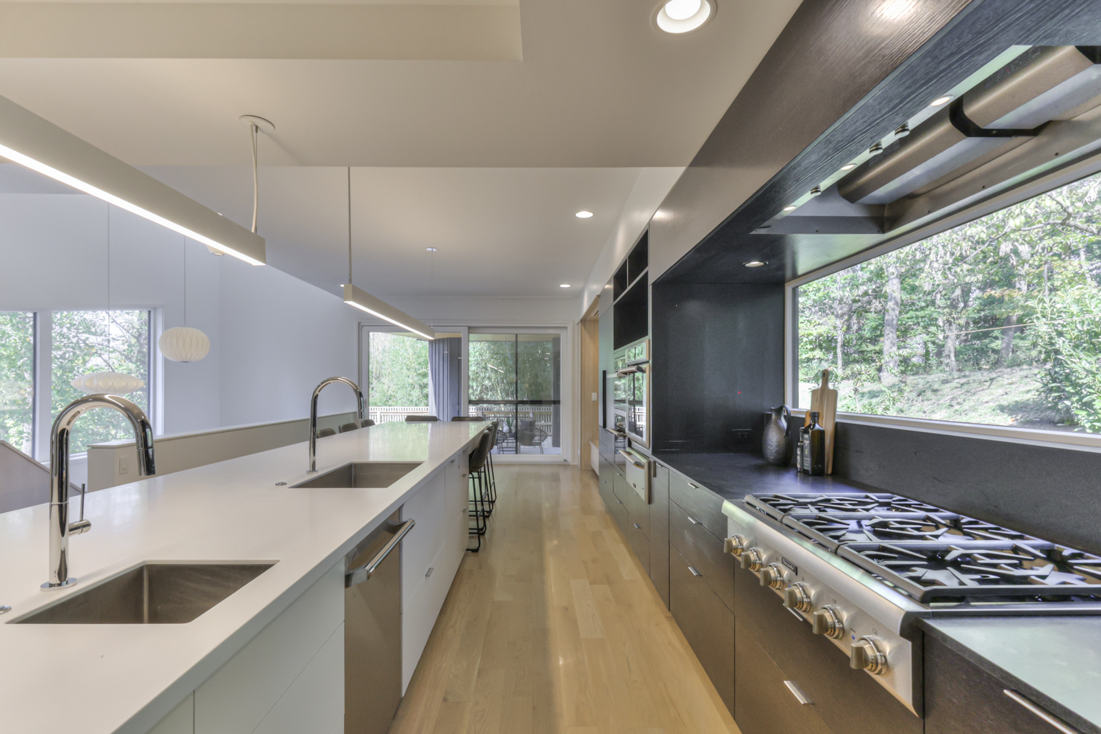 Interior of luxury home, Tennessee