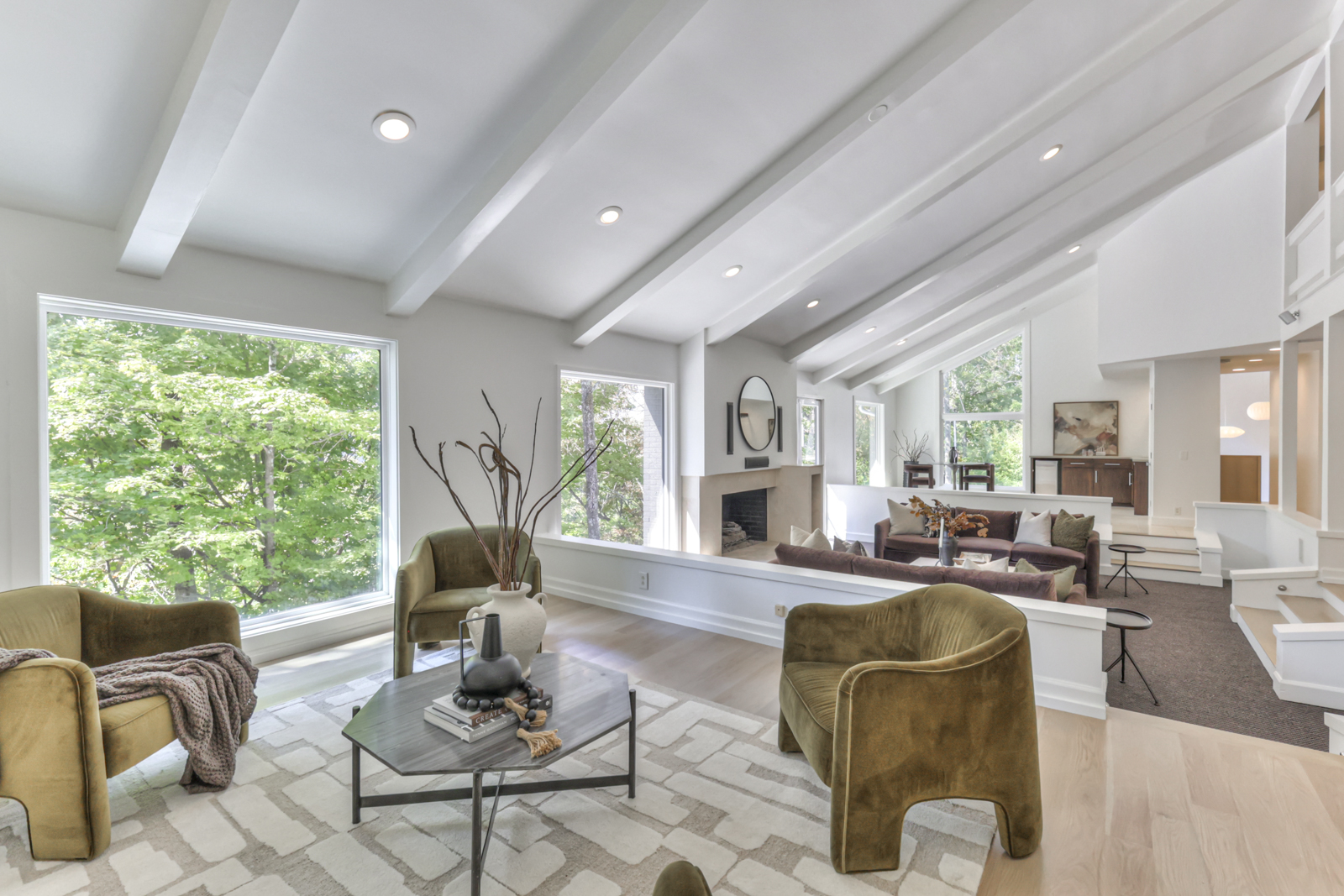 Interior of luxury home, Tennessee