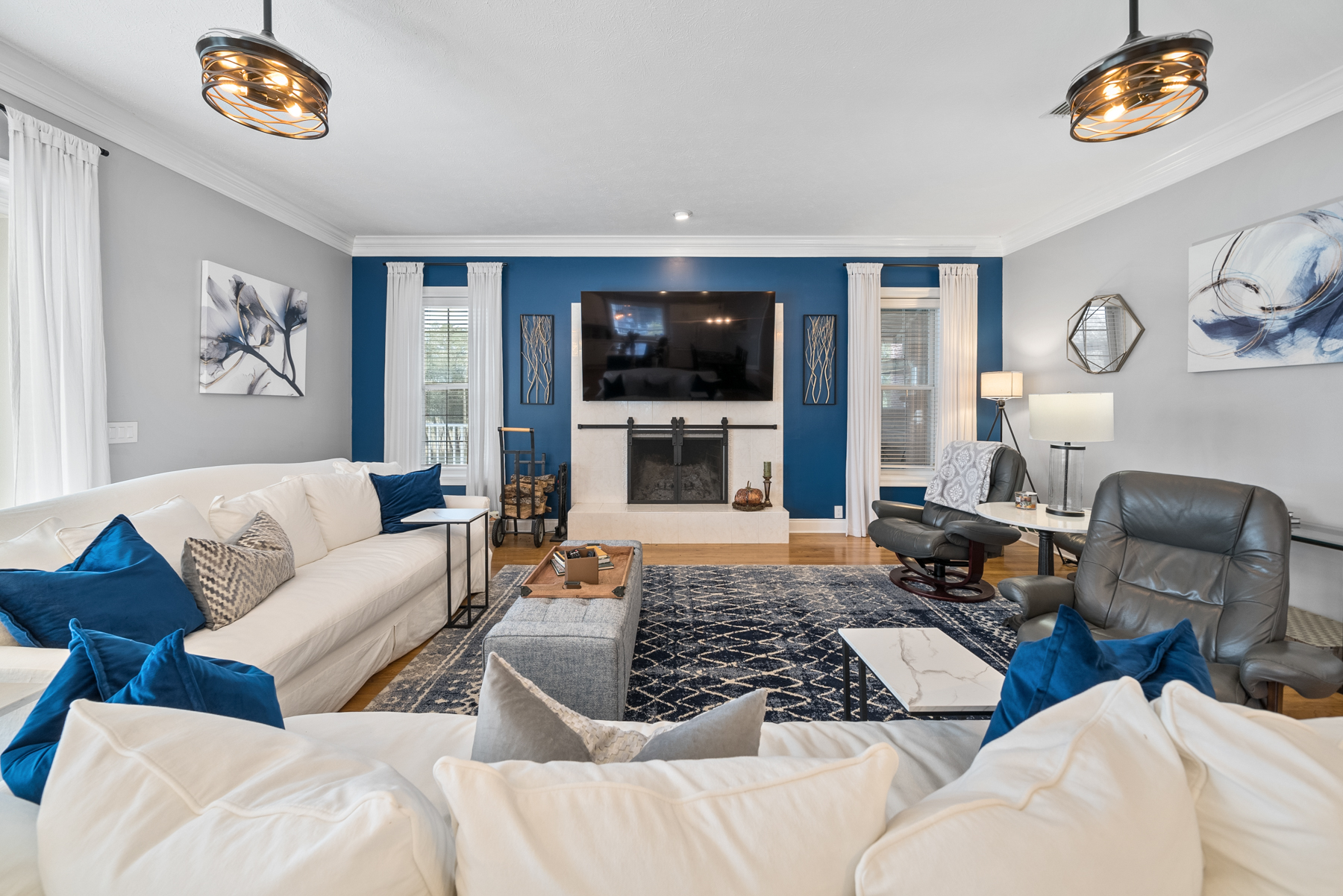 Interior of luxury Florida home