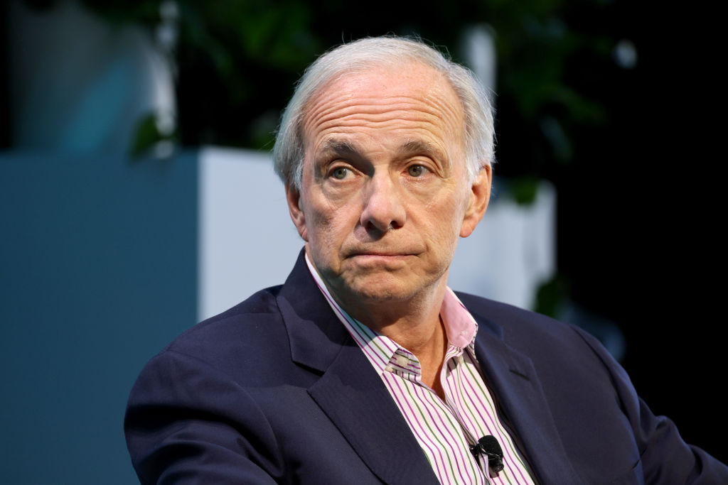 Ray Dalio, founder of Bridgewater Associates, speaks onstage during The Wall Street Journal's 2024 The Future Of Everything Festival at Spring Studios on May 22, 2024 in New York City.