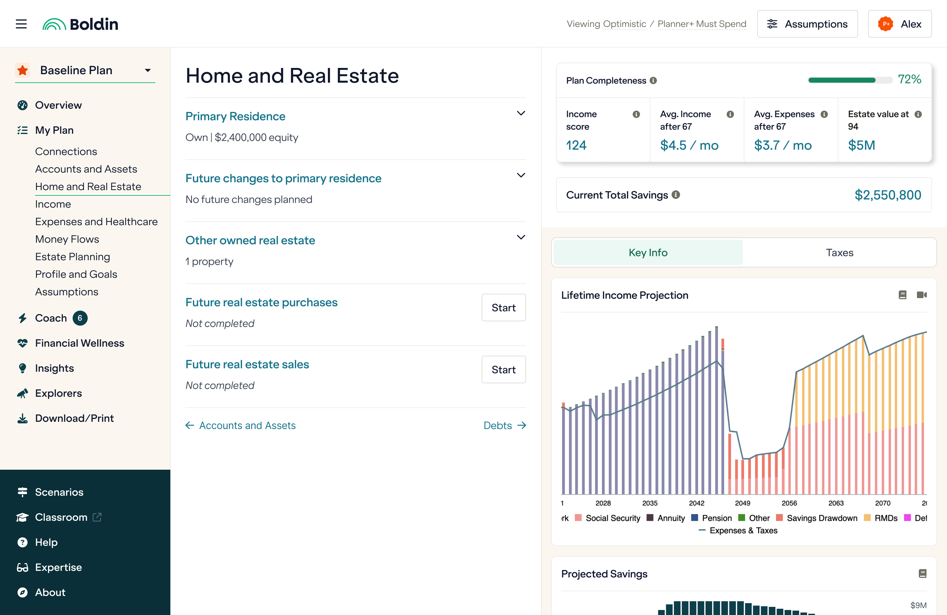 Boldin Home And Real Estate Tool