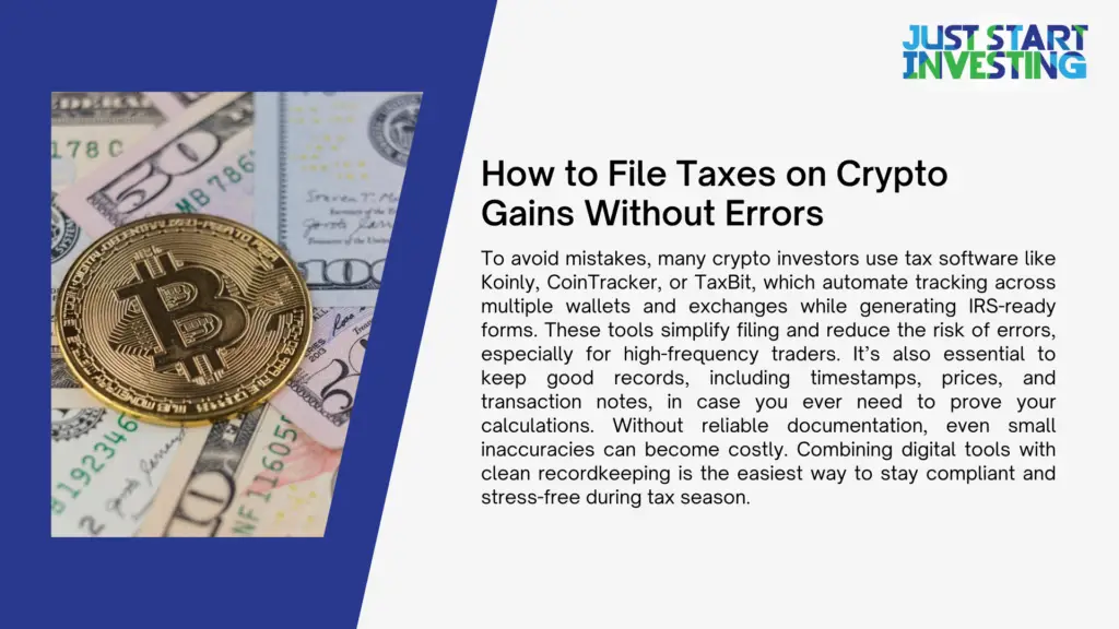 How Crypto Gains Are Taxed and What to Do About It 2 how to file taxes on cyrpto gains without errors 1