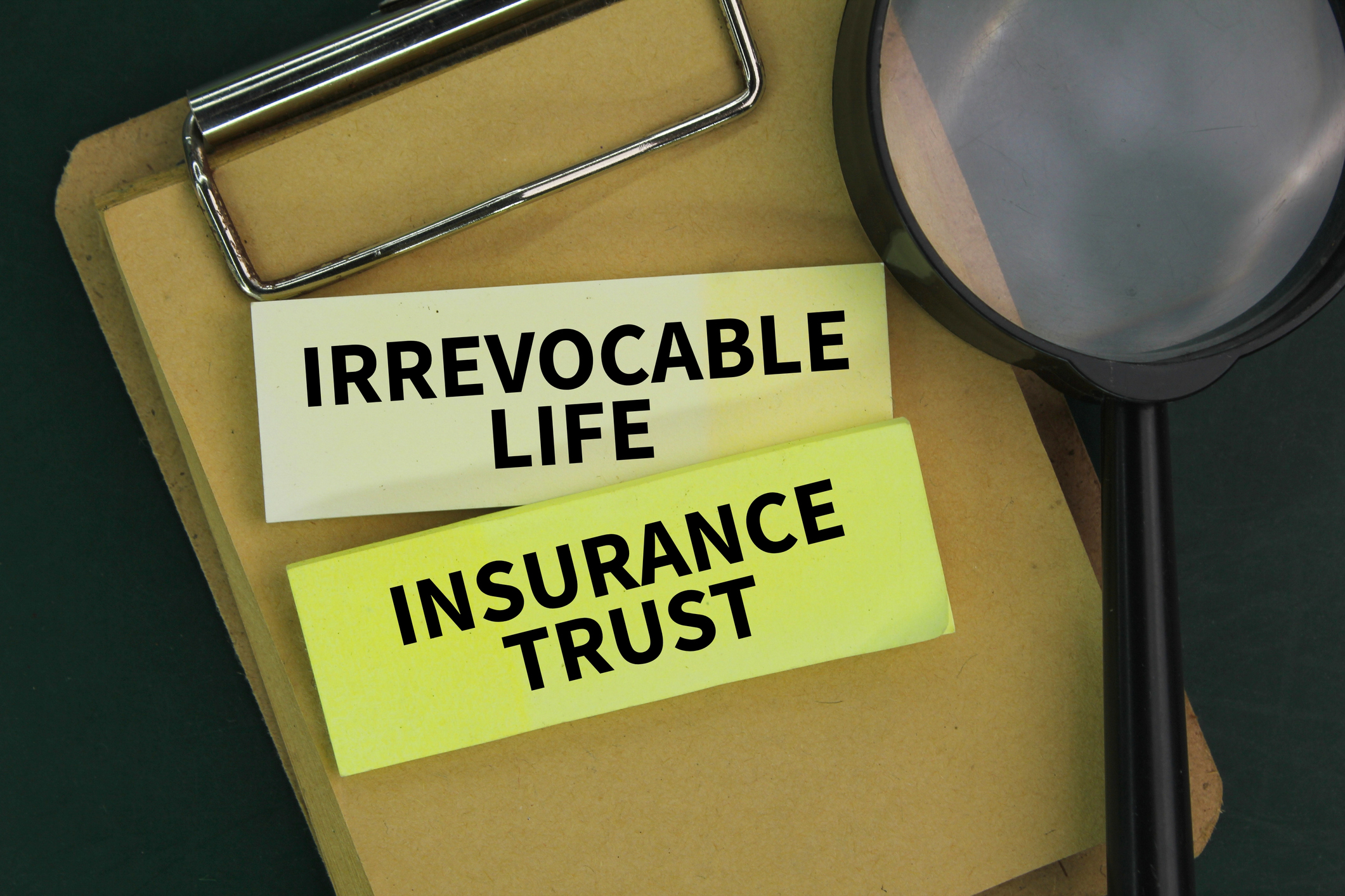ILIT or Irrevocable life insurance trust.