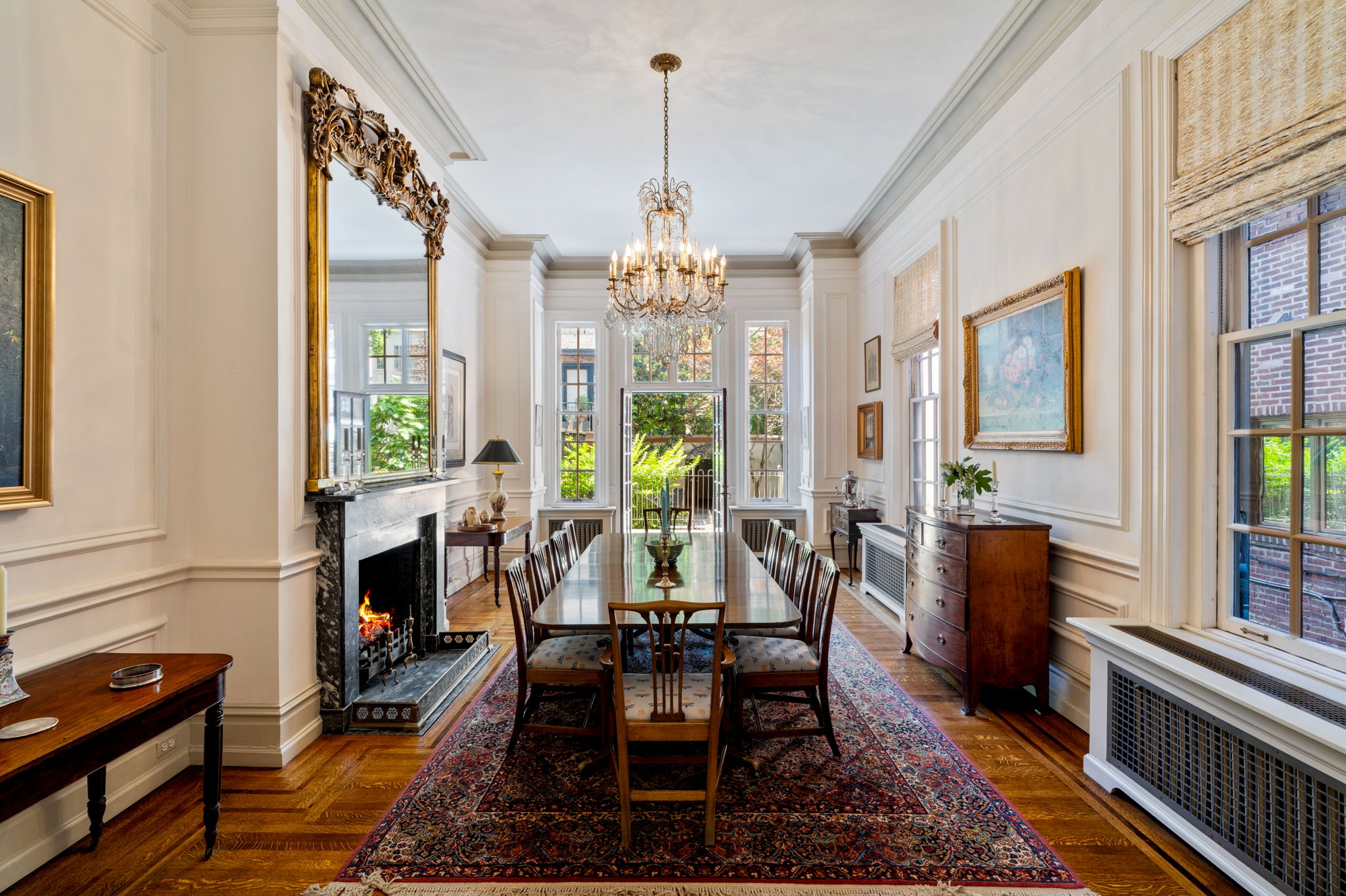 A townhouse for sale in Philadelphia.