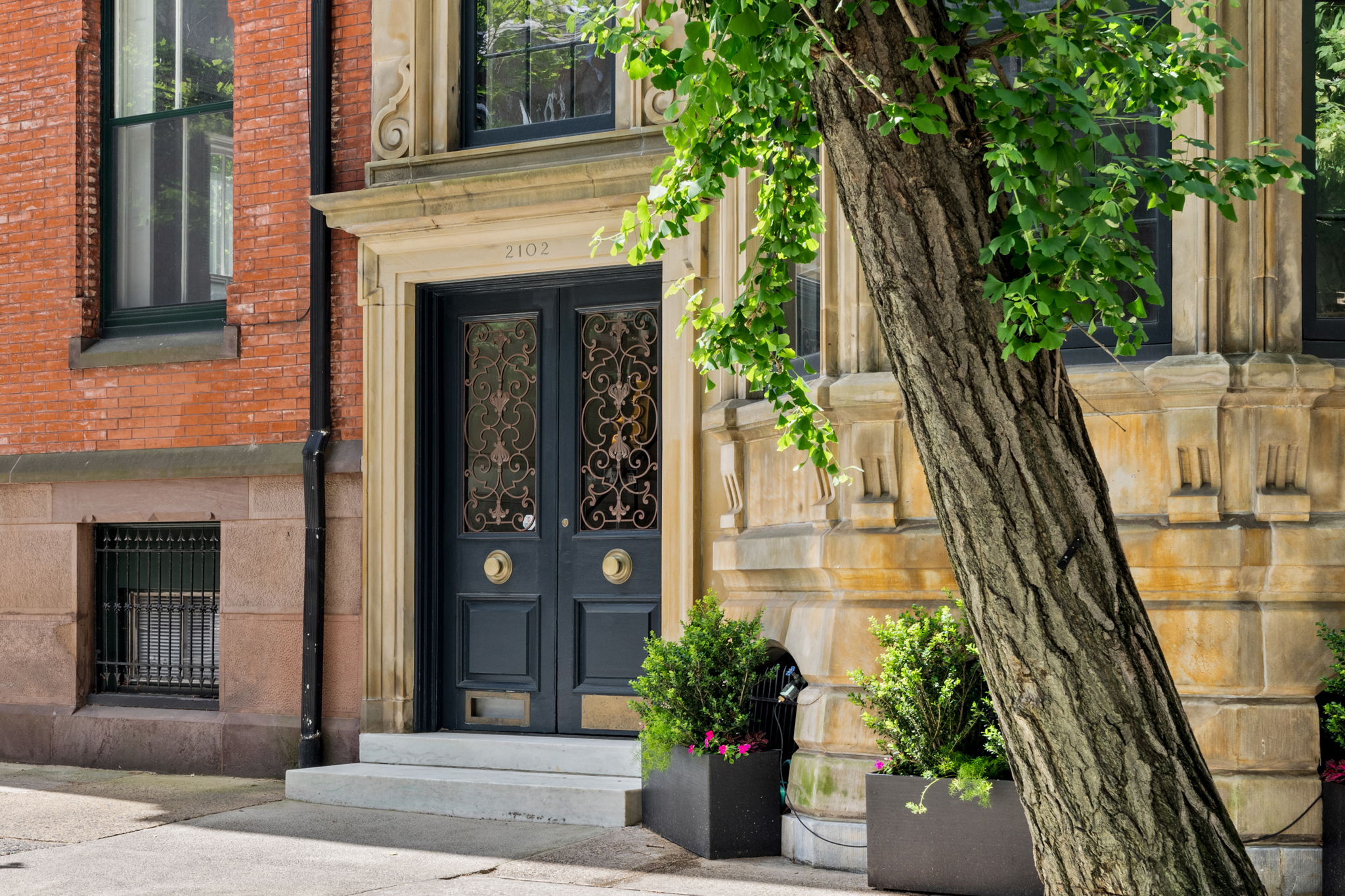 A townhouse for sale in Philadelphia.
