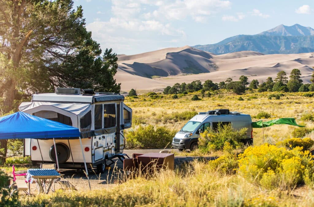 retirement side hustles - campground host