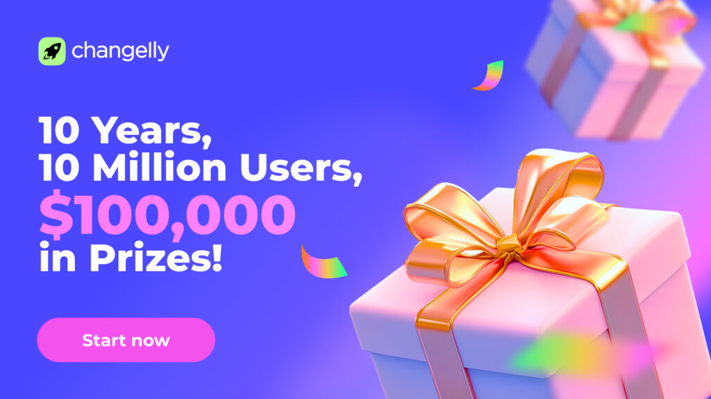 Changelly Hits 10 Million Users and Celebrates 10-Year Anniversary with Partners