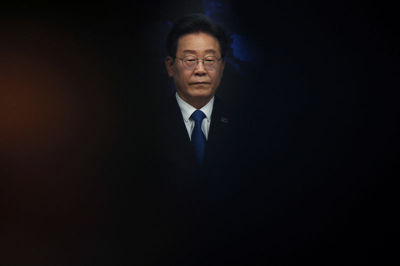 Lee Jae-myung, frontrunner for South Korea president, wins party primary