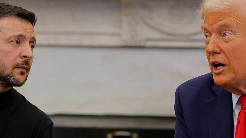 Trump says Zelenskiy comments harming peace talks with Russia