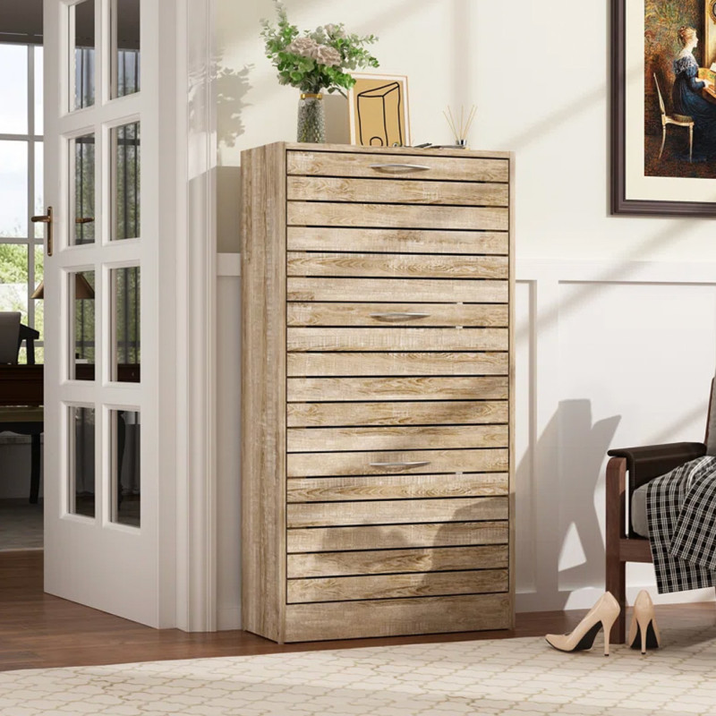 Wayfair is selling a 'spacious' $214 shoe cabinet for only $66, and shoppers say it's 'the perfect size'