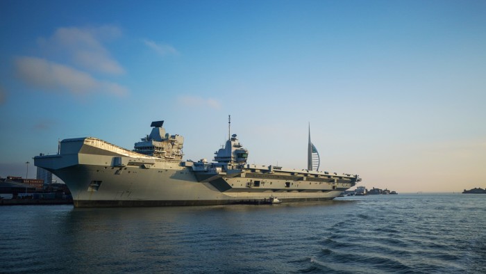 HMS Prince of Wales in Portsmouth