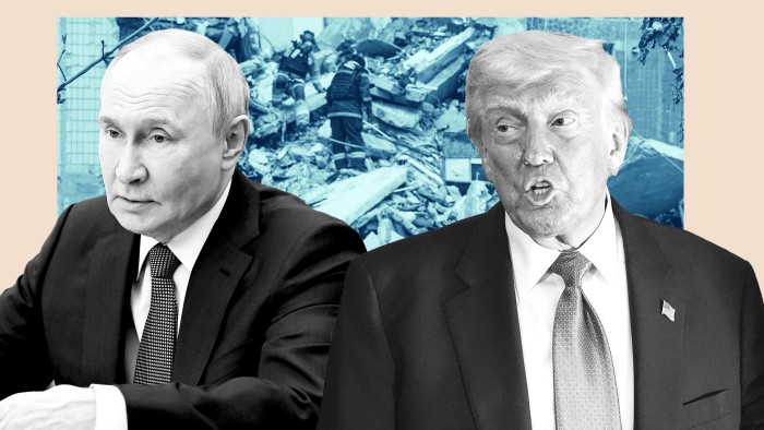 Critical call: Vladimir Putin, left, and Donald Trump are set to discuss Ukraine