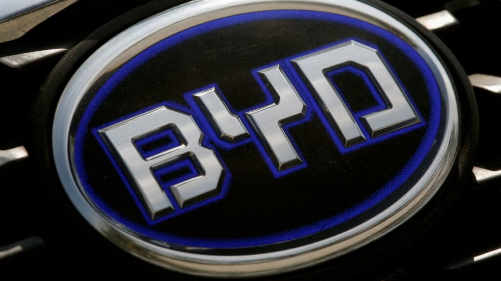 China's BYD sees shares plunge 8% as EV maker cuts prices