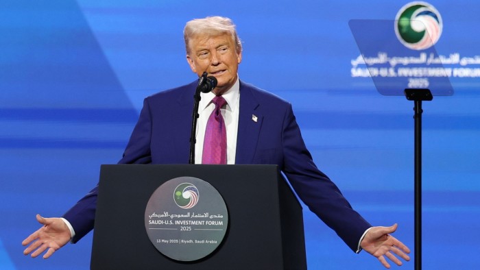 Donald Trump told investors in Riyadh that it is ‘now Syria’s time to shine’