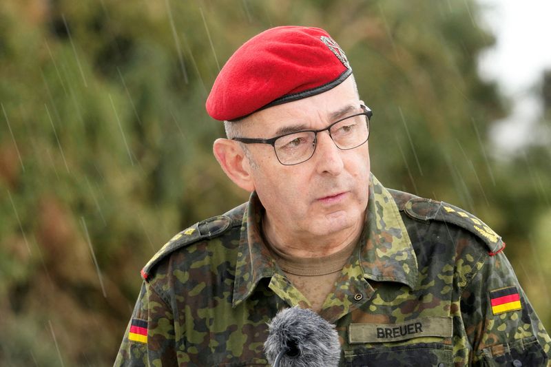 German chief of defence orders swift expansion of warfare capabilities