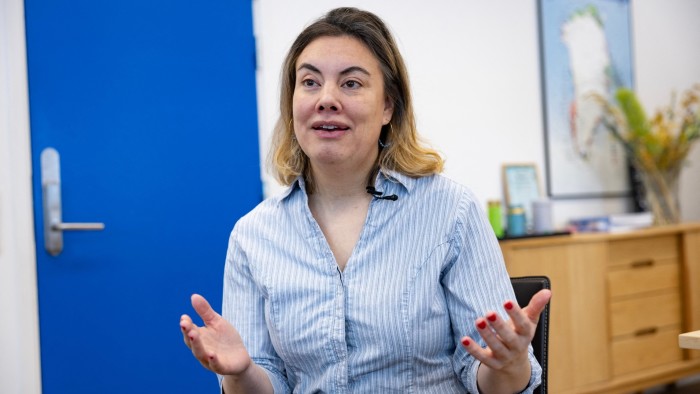 Naaja Nathanielsen, Greenland’s business and mineral resources minister