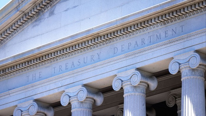 US Treasury building