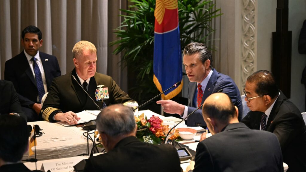 Pentagon chief Hegseth says U.S. ready to 'fight and win' against China