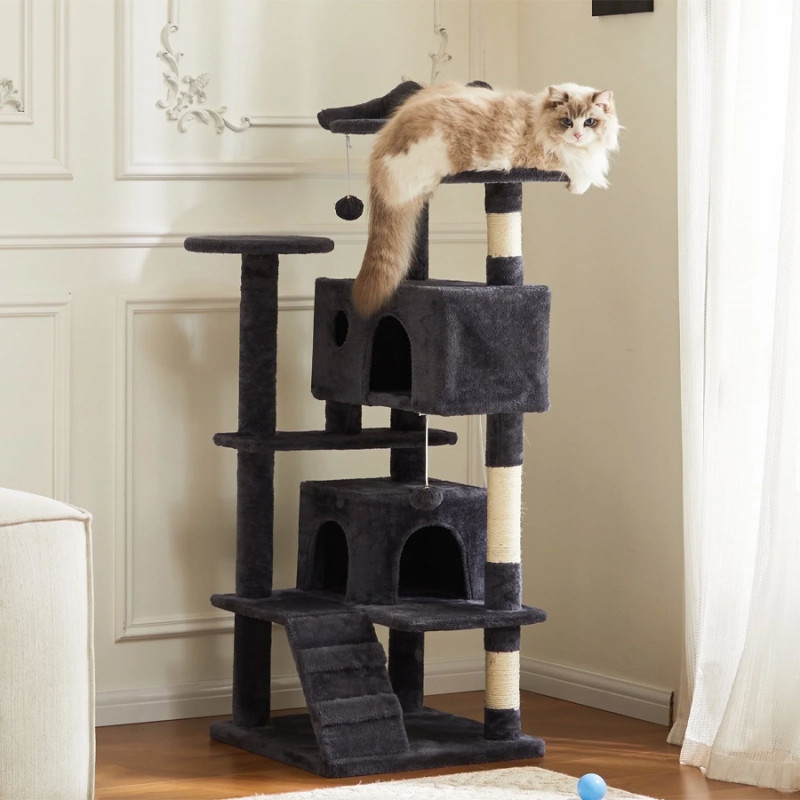 Walmart is selling a 'soft' $190 cat tree for only $43, and shoppers say it offers pets 'unlimited fun'