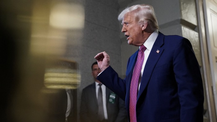 US President Donald Trump