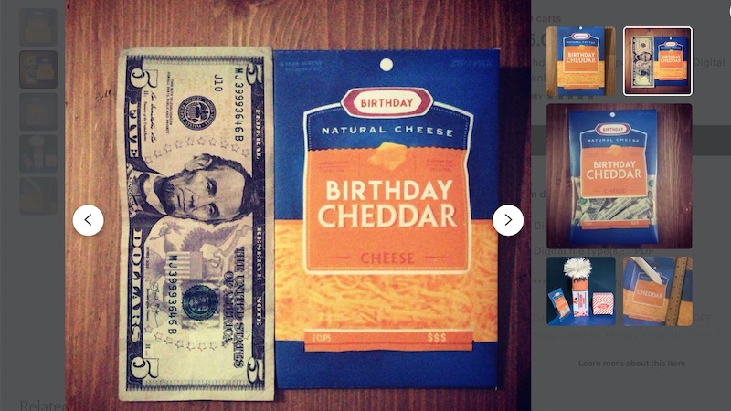 cheddar cheese cash