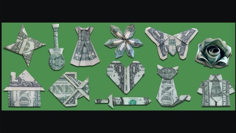 money origami