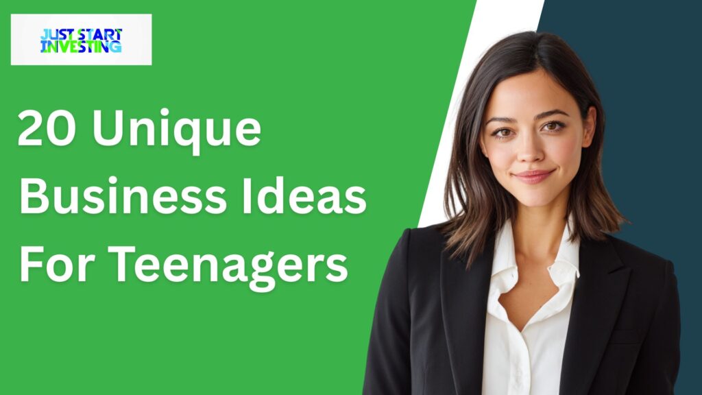 20 Unique Business Ideas For Teenagers