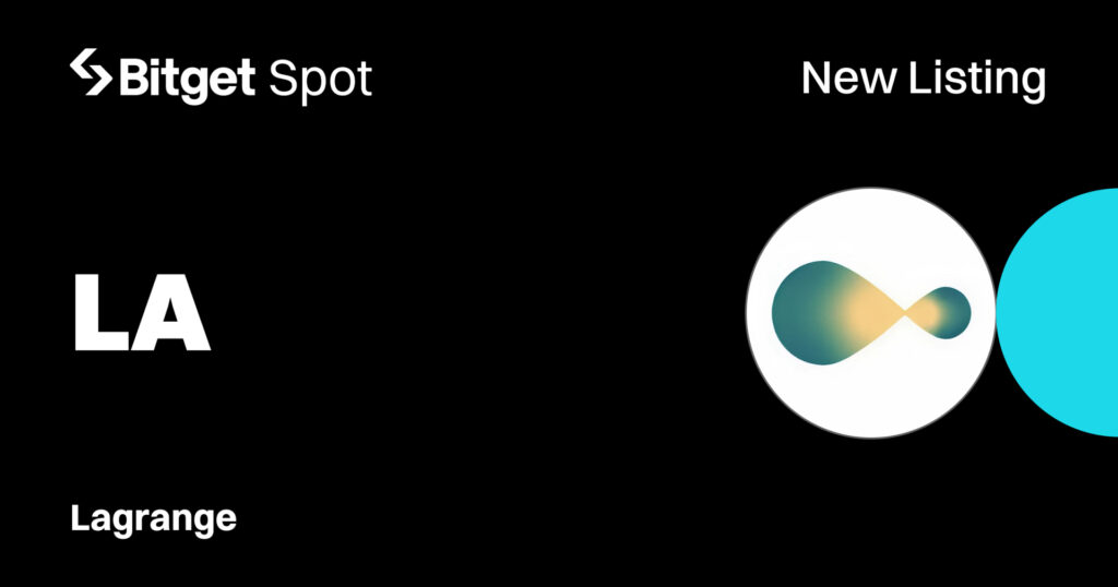 Bitget Lists Lagrange (LA) for Spot Trading with 238,500 LA Up for Grabs