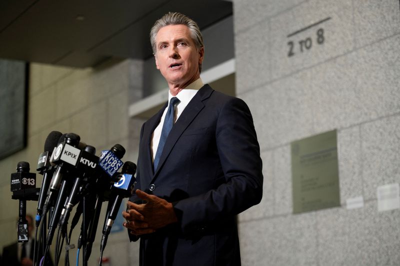 California's Newsom sues Fox News for $787 million for defamation over Trump call