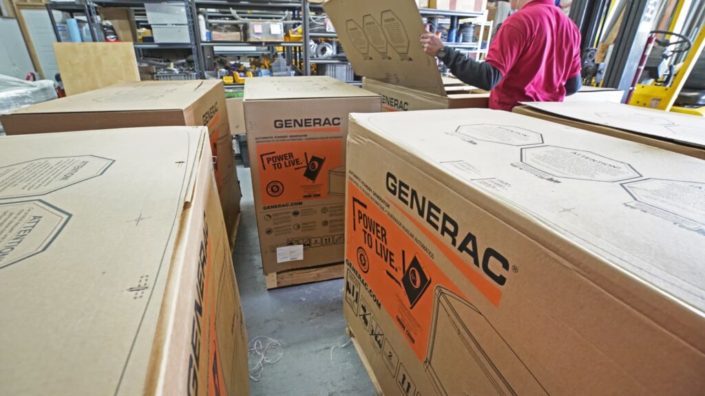 Generator stock Generac heads for best week since November amid heat wave