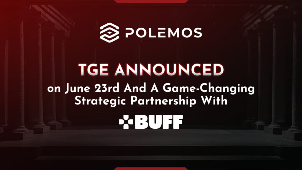 Polemos Announces TGE And A Game-Changing Strategic Partnership With BUFF Accelerating Web3 Adoption