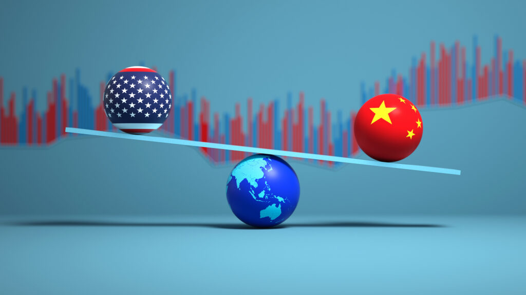 us china balance globe trade war