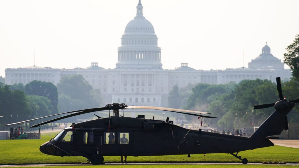 Trump's military parade becomes reality
