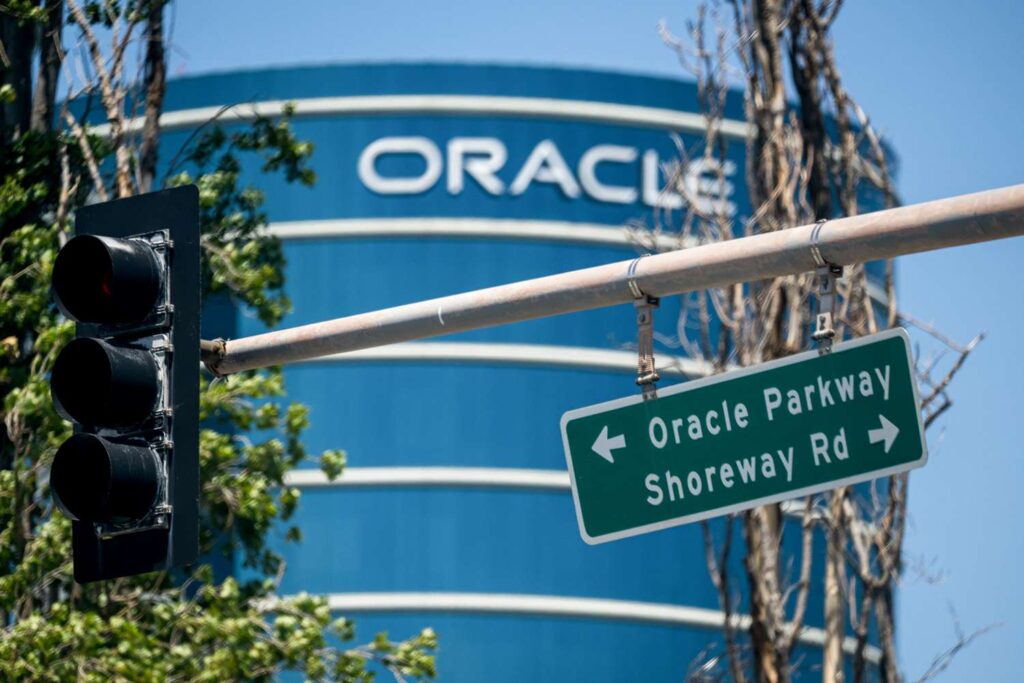 Oracle Stock Hovers Near Record High Amid Cloud Deals Optimism