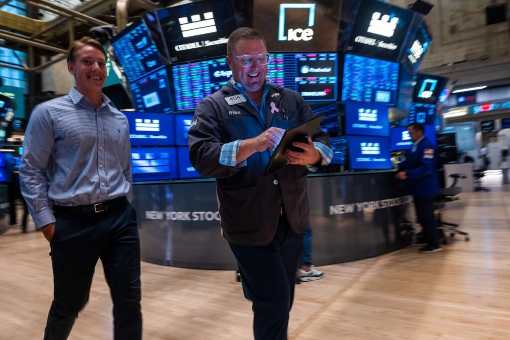 Nasdaq Composite Closes at New High as Nvidia Leads Tech Stock Rally; Bitcoin Tops $112,000 for First Record Since May