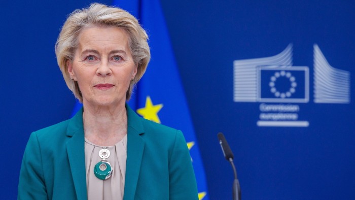 European Commission president Ursula von der Leyen