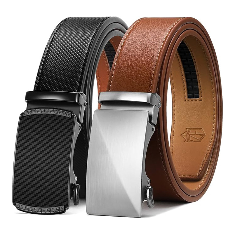 Amazon is selling a 2-pack of ratchet belts for $20, and shoppers say they're 'the best' they've ever owned