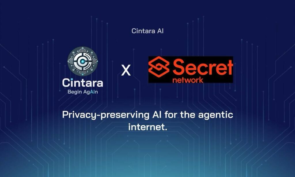 Cintara and Secret AI Partner to Bring Privacy-Preserving AI to Blockchain