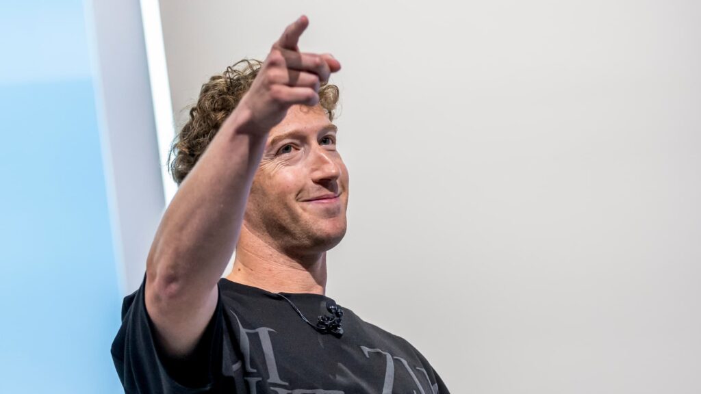 Meta shares hit all-time high as Zuckerberg goes on AI hiring blitz