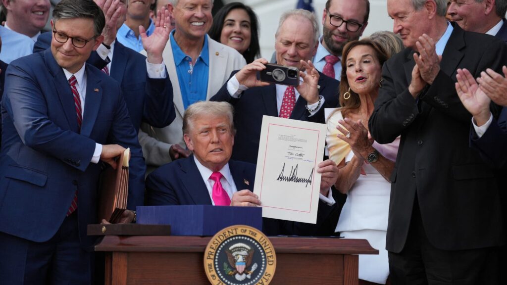 Tax changes under Trump’s 'big beautiful bill' in one chart