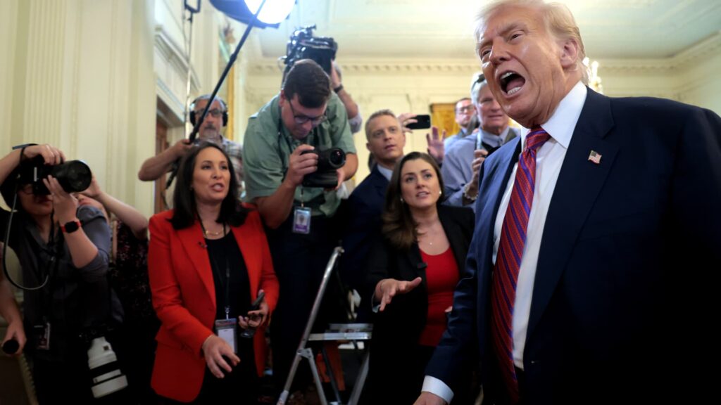 Trump sues Murdoch over Epstein birthday letter article by WSJ