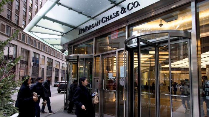 JPMorgan bank headquarters in New York