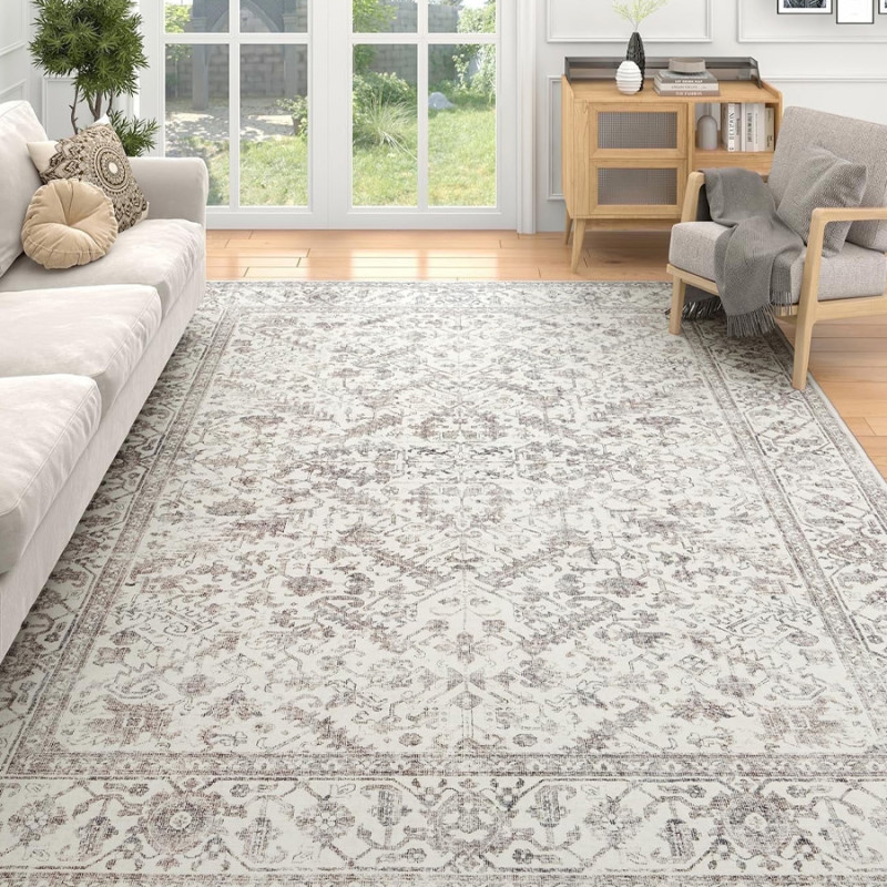 Walmart is selling a 'very soft' $170 area rug for $84, and shoppers say it has a 'vintage look' to it